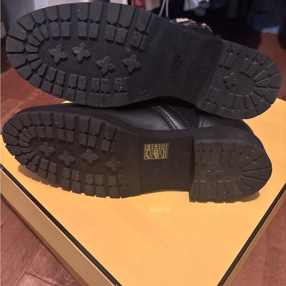 Authentic Fendi Black Biker boots! - Picture 4 of 4